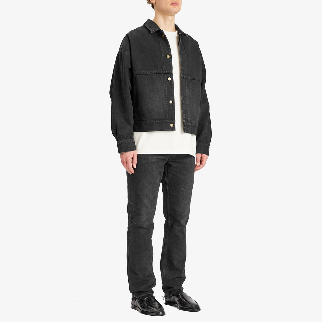 Fear of God Men's Denim Trucker Jacket Black